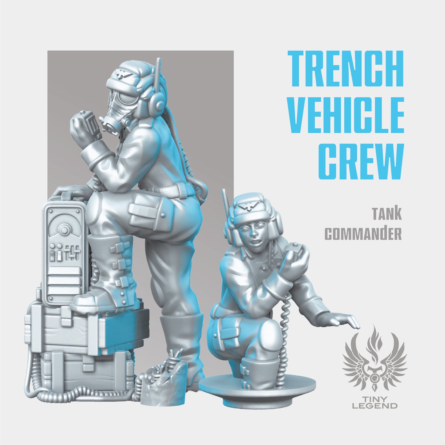 Vehicle crew - commander STL