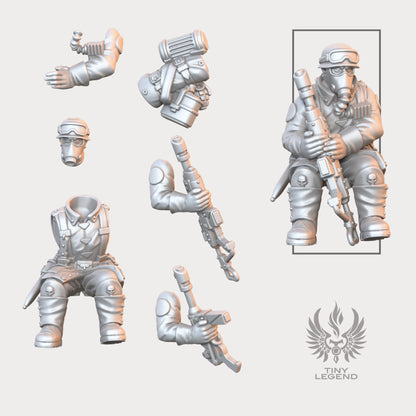 Blitz Legion Tank Riders
