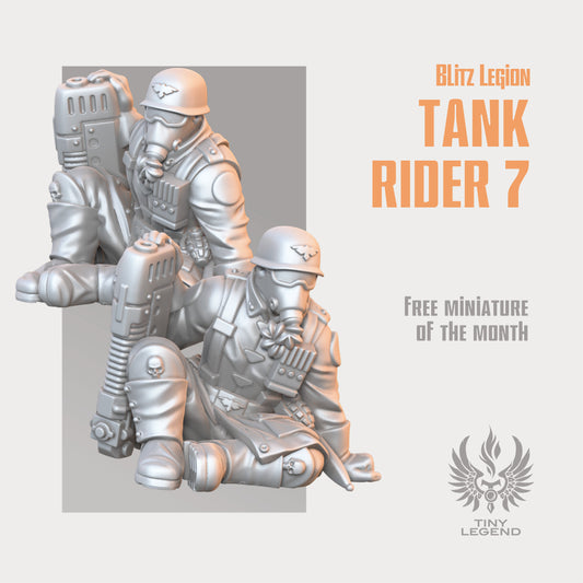 Blitz Legion Tank Rider - October