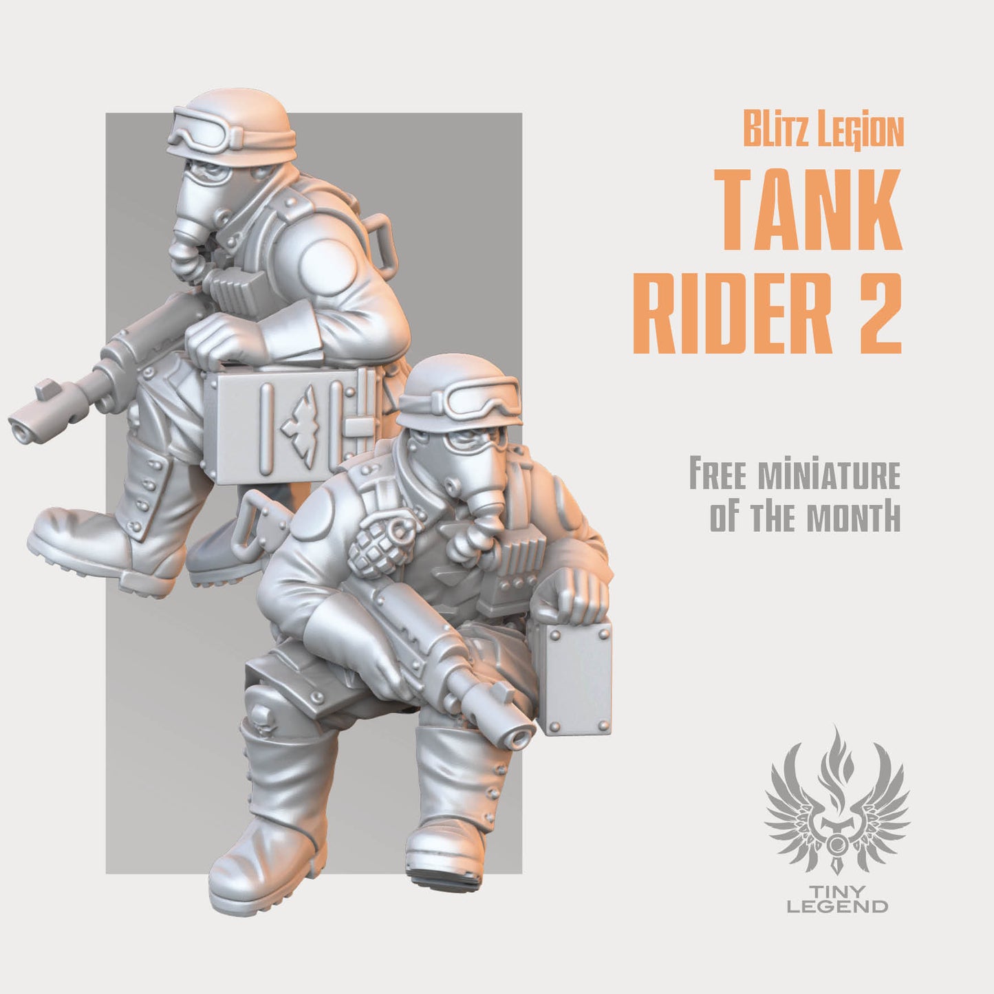 Blitz Legion Tank Rider - April