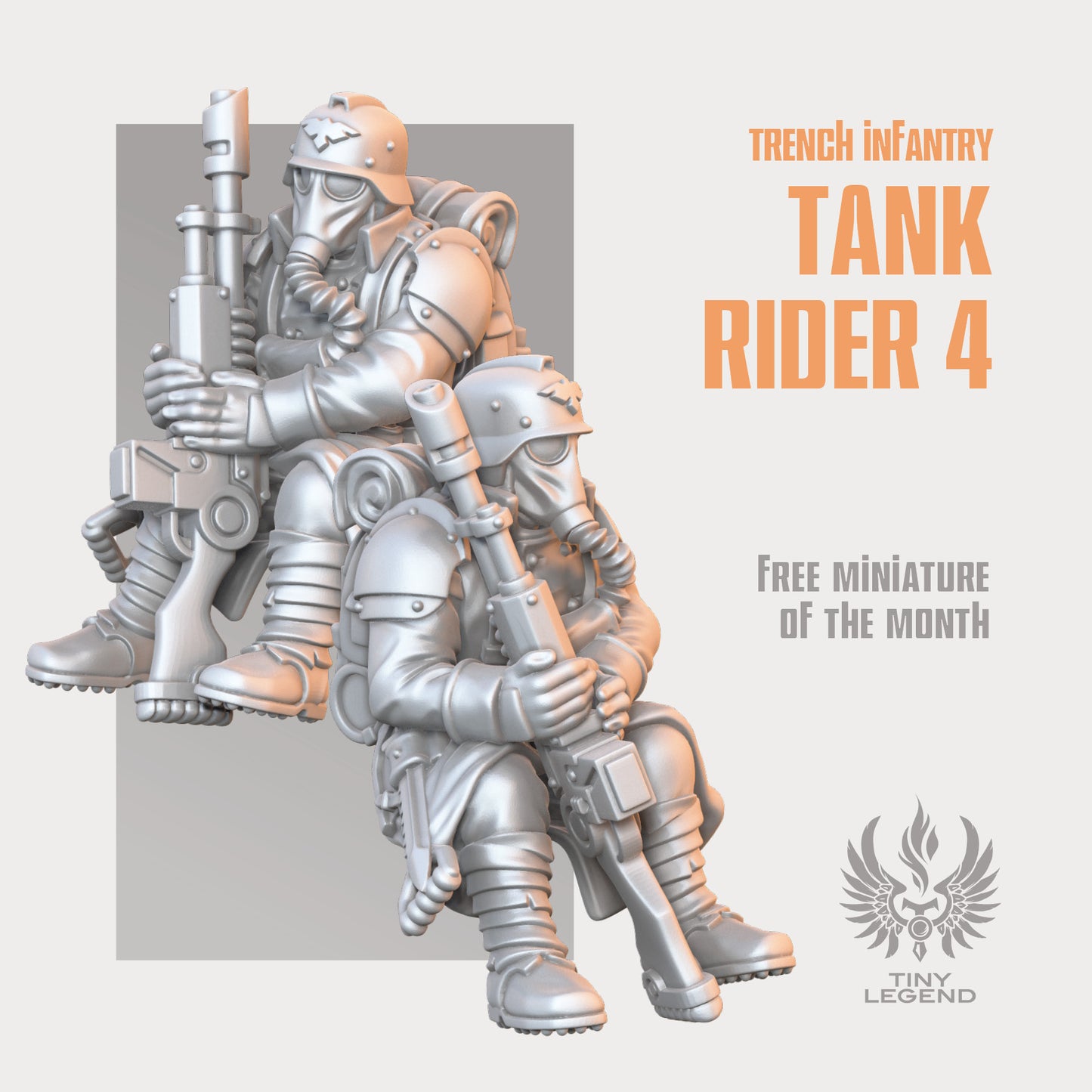 Trench Infantry Tank Rider - June
