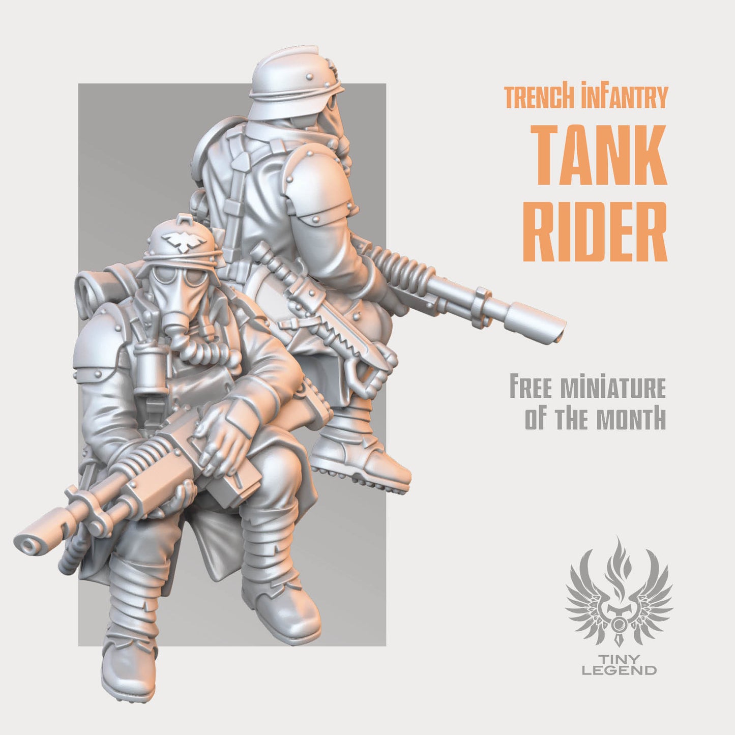 Trench Infantry Tank Rider - March