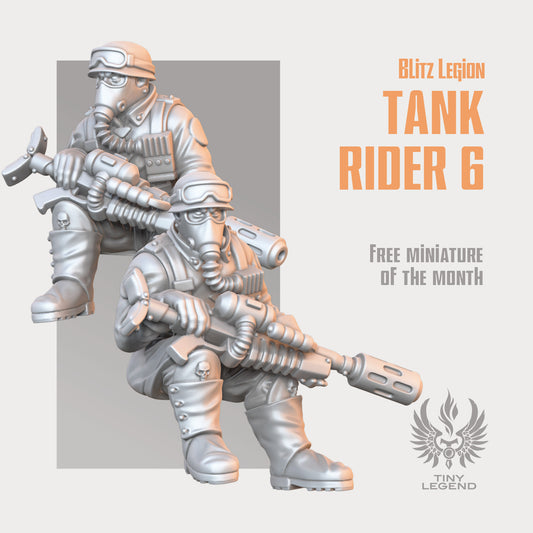 Blitz Legion Tank Rider - August