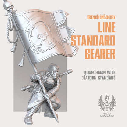 Infantry Line Standard Bearer
