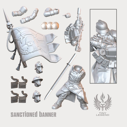Infantry Line Standard Bearer
