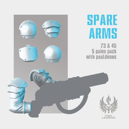 Spare arms STL