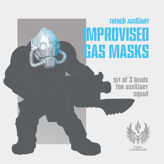 Trench Auxiliary Gas Masks STL