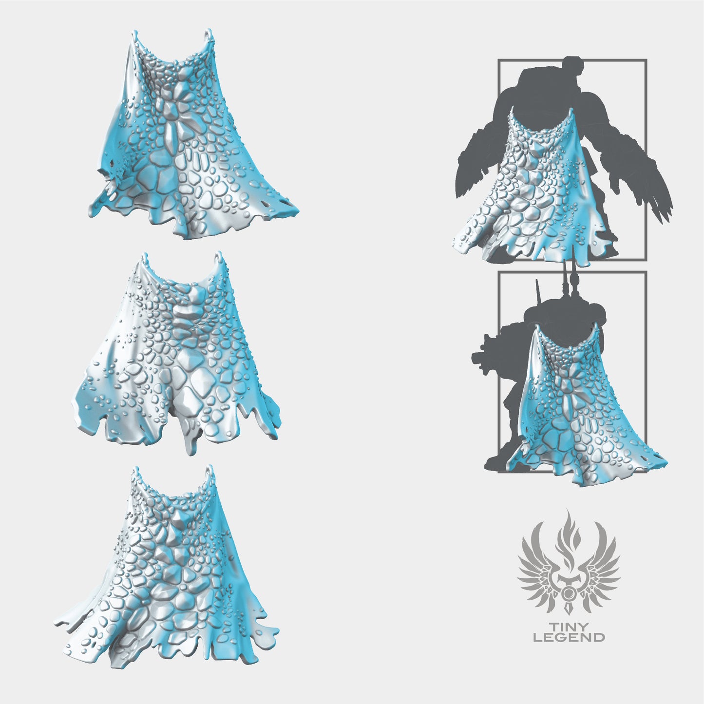 Deep Strike Scale Capes STL