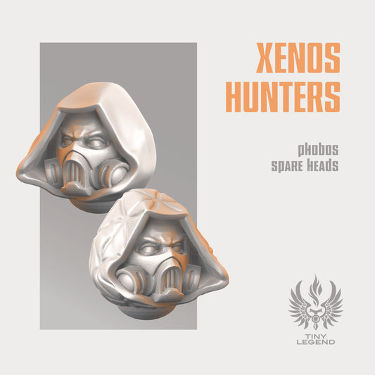 Xenos Hunters Phobos heads set