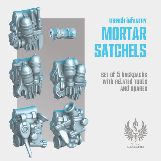 Infantry Mortar Satchels STL