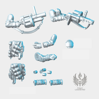 Infantry Multiple Launcher STL