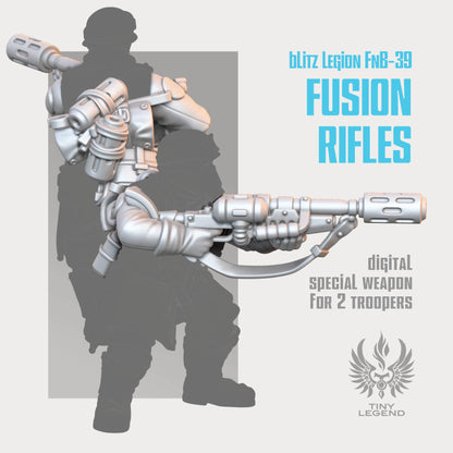 Blitz Legion FnB-39 Fusion Rifles STL