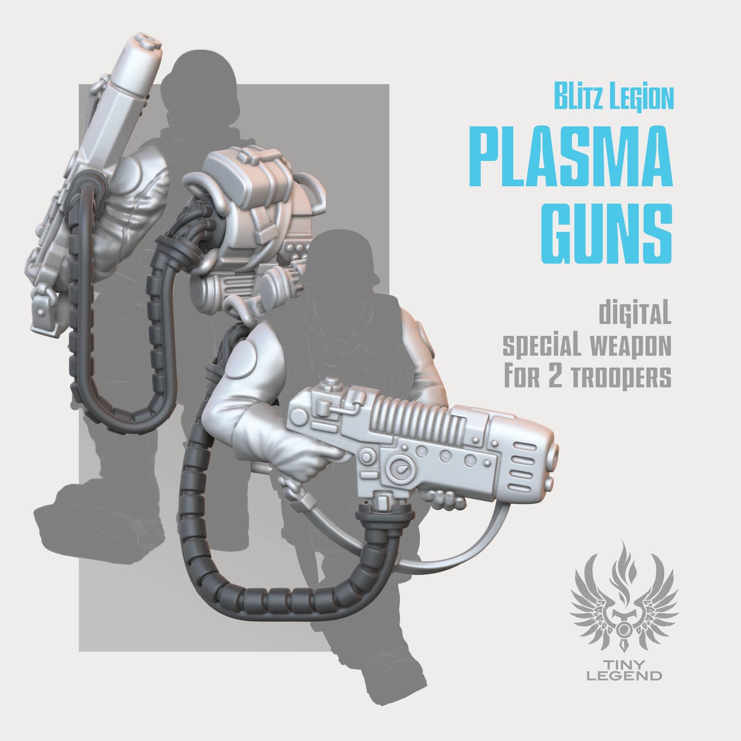 Blitz Legion Plasmaguns STL