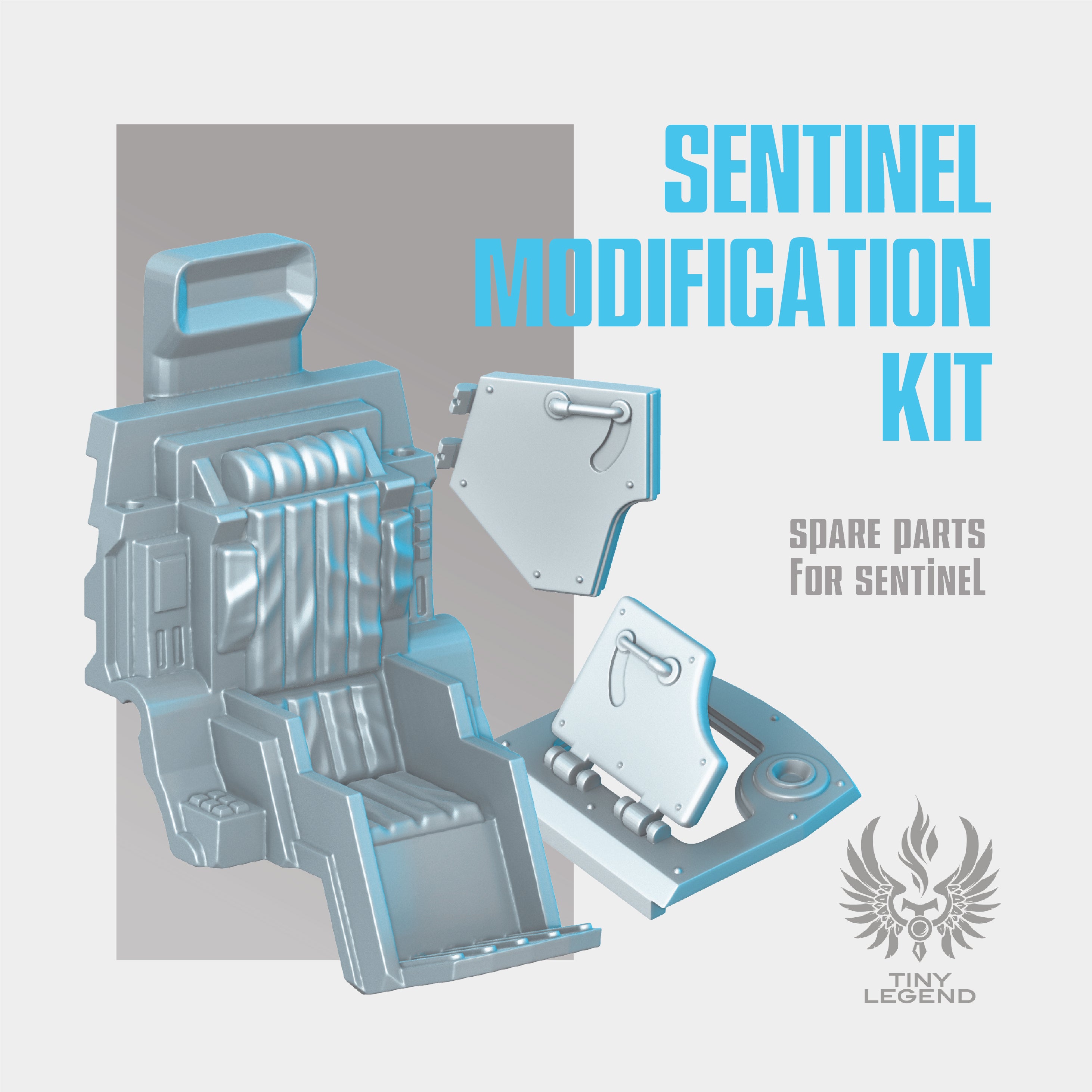 Sentinel modification kit STL – Tiny Legend