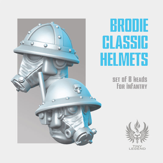 Brodie classic helmets STL