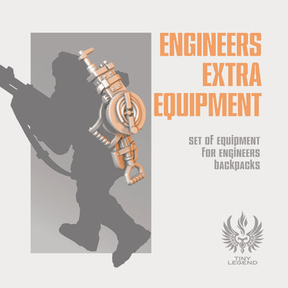 Trench engineers extra equipment