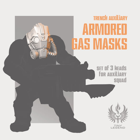 Trench Auxiliary Armored Gas Masks