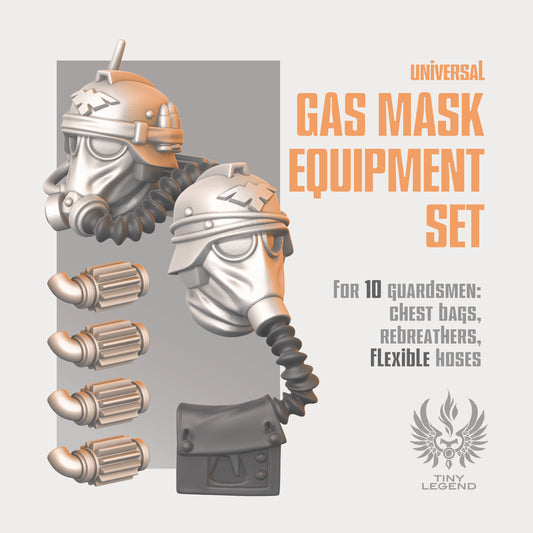Gas Mask Equipment set