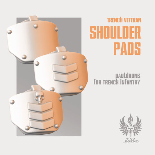 Infantry Veteran Shoulder pads 1