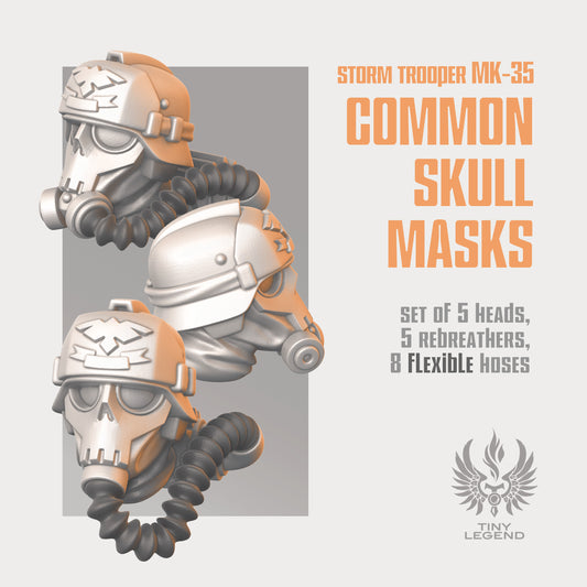 MK-35 Storm Trooper Common Skull Masks
