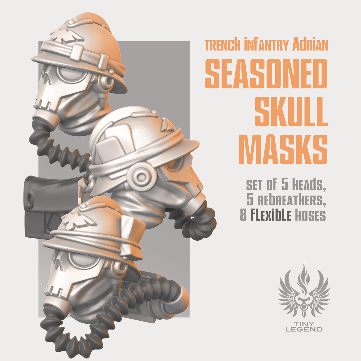Adrian Seasoned Skull Masks – Tiny Legend