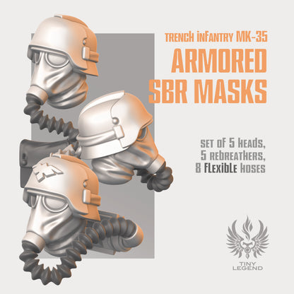 MK-35 Armored SBR Masks