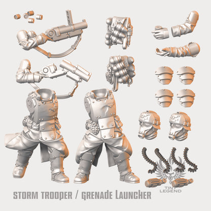 Storm Troopers Grenade Launchers Team