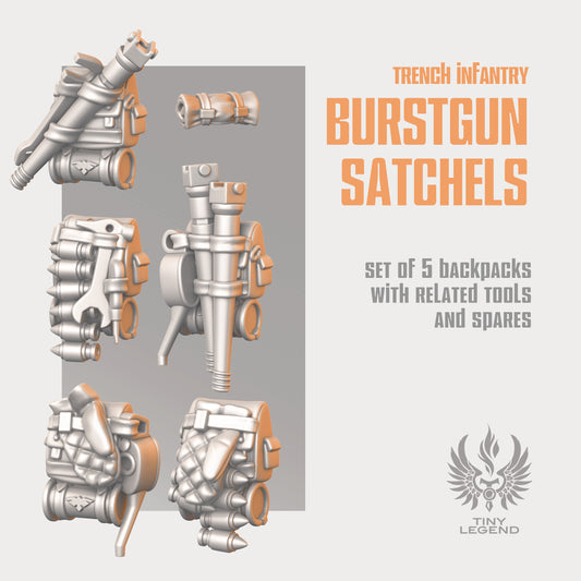 Infantry Burstgun Satchels