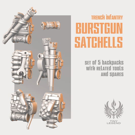 Infantry Burstgun Satchells