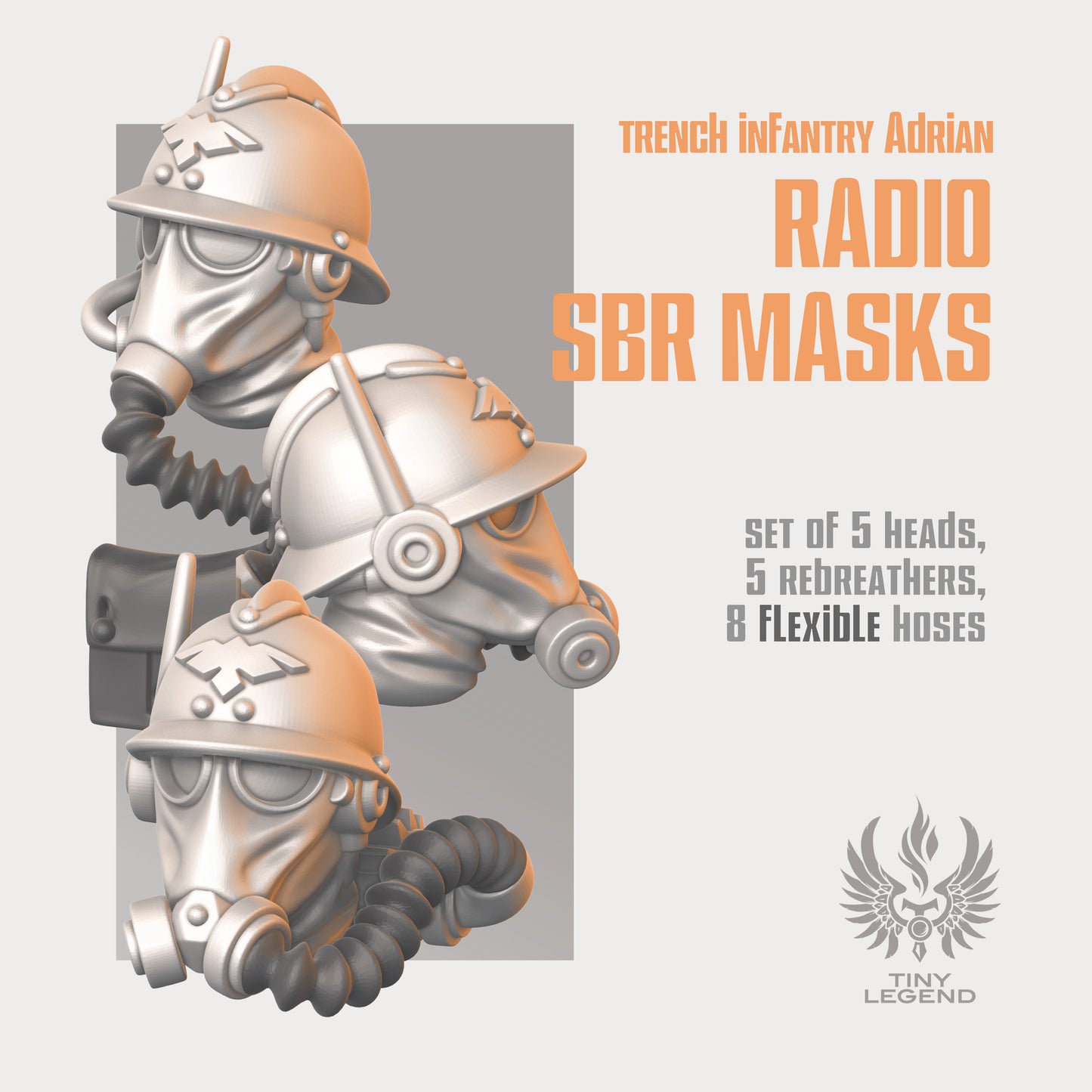 Adrian Radio SBR Masks