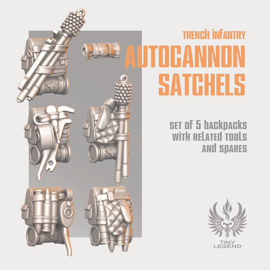 Infantry Autocannon Satchels