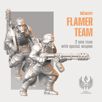 Infantry Light Flamers Team