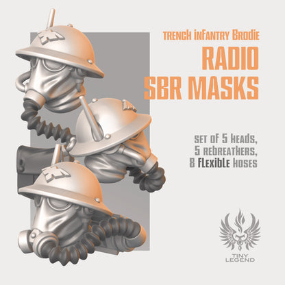 Brodie Radio SBR Masks