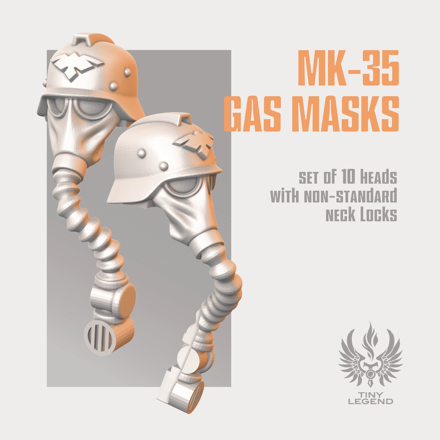 Classic MK-35 gas masks set