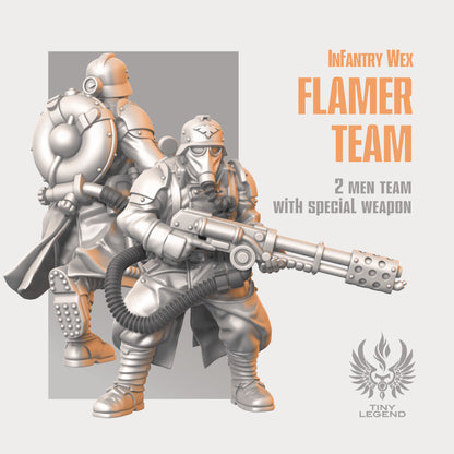 Infantry Wex Flamers Team