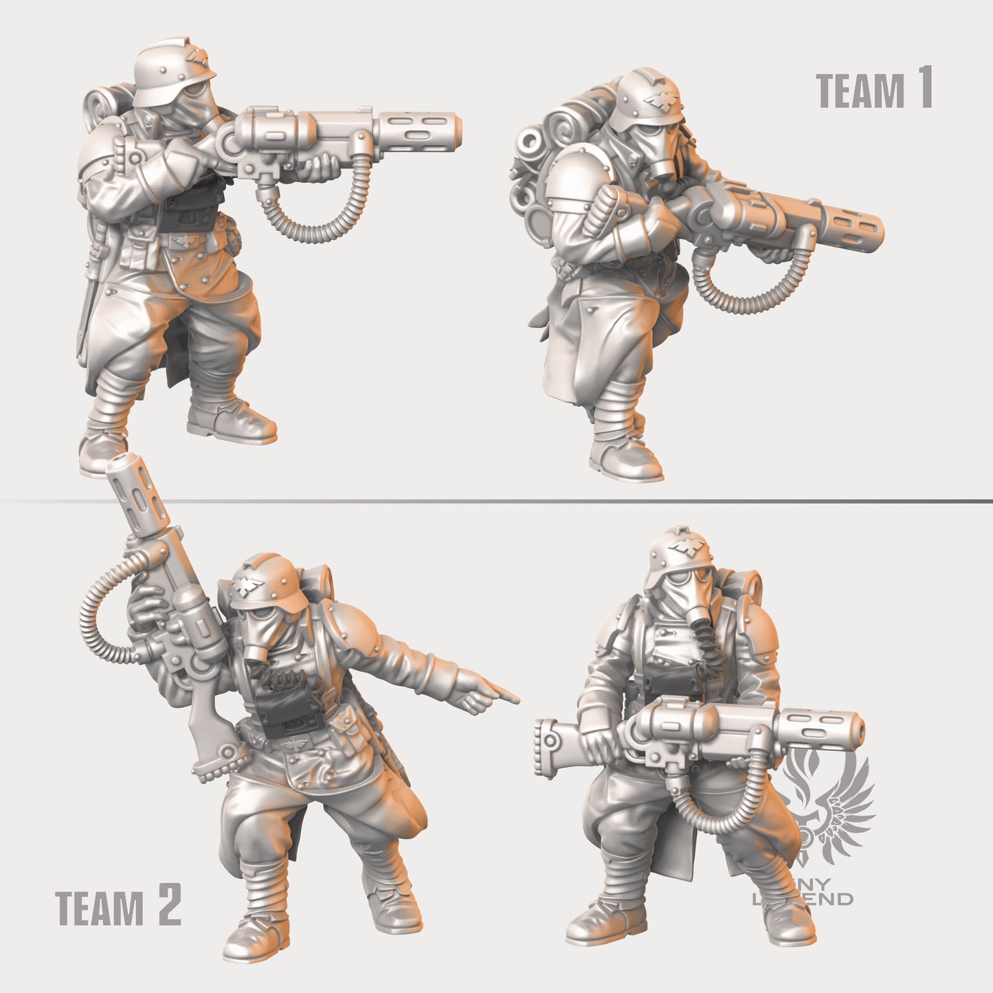 Infantry Fusion Guns Team