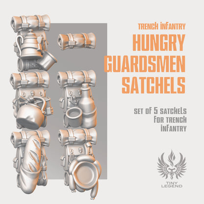 Hungry Guardsmen Satchels