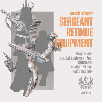 Infantry Sergeant Retinue Equipment