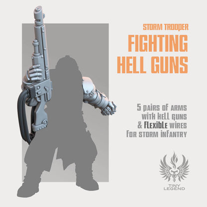 Storm Troopers Fighting Hell guns