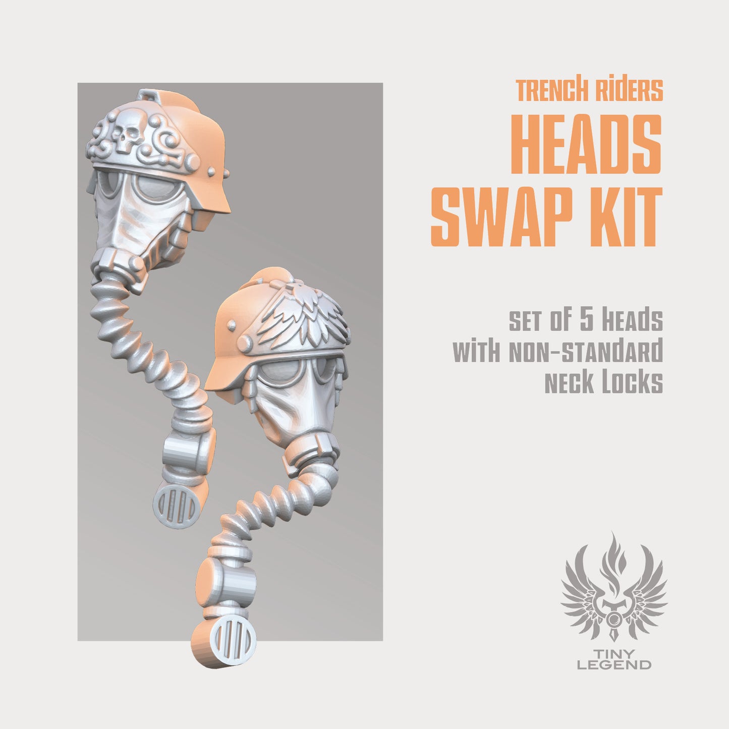Trench Riders Heads swap kit