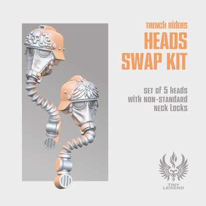 Trench Riders Heads swap kit