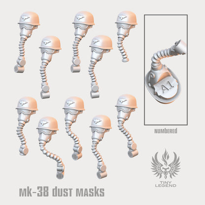 Veteran Guardsmen Heads swap kit