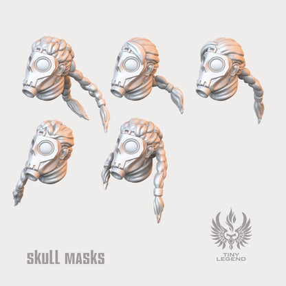 Infantry Unhelmeted Braided Masks