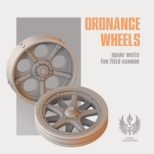 Ordnance spare wheels