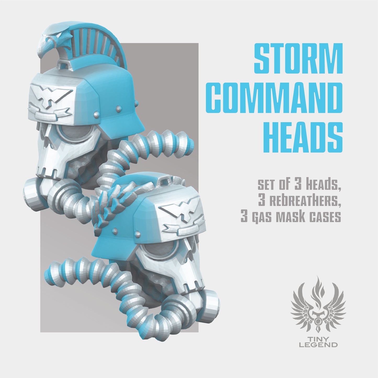 Storm command gas masks STL