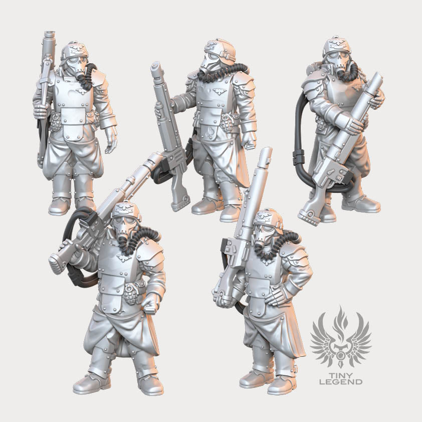 Storm Troopers At Ease Squad