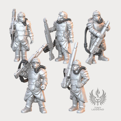 Storm Troopers At Ease Squad