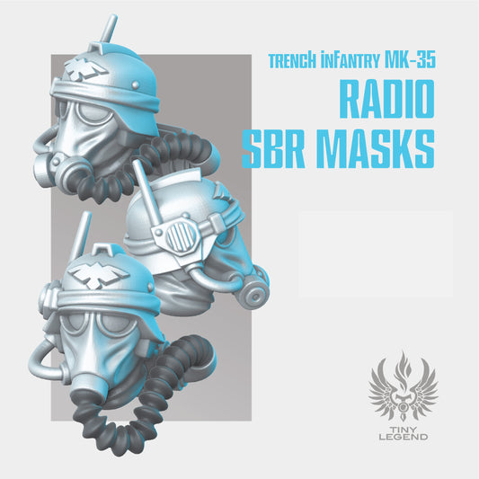 MK-35 Radio SBR Masks STL