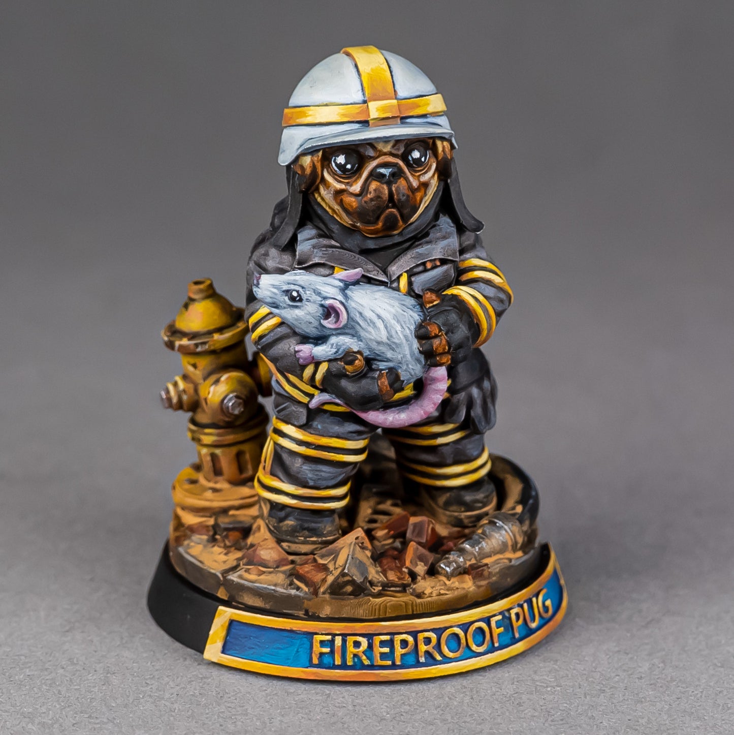 Fireproof Pug