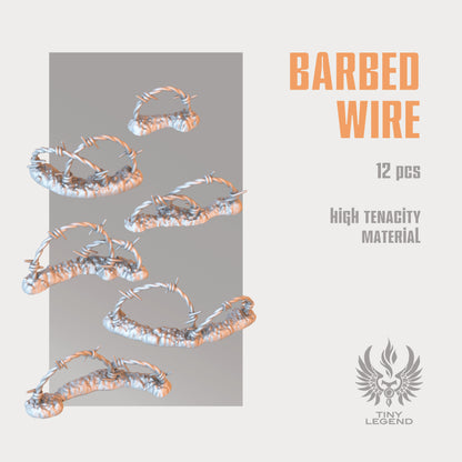 Barbed wire